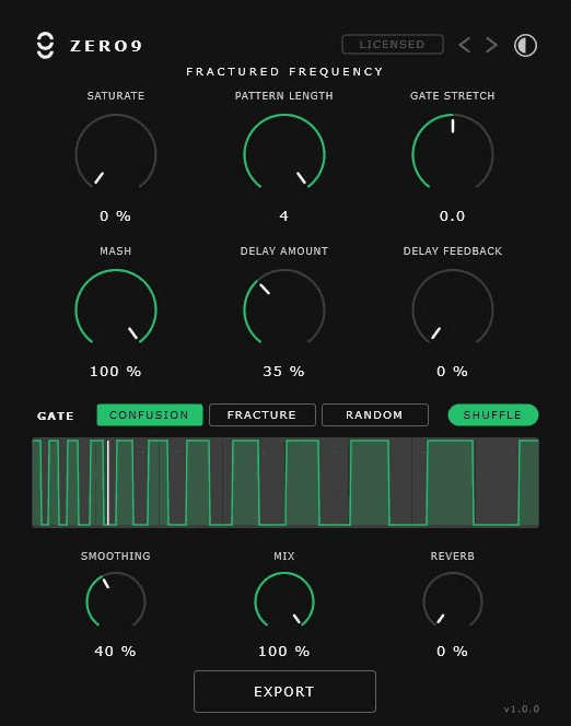 Fractured Frequency plugin interface