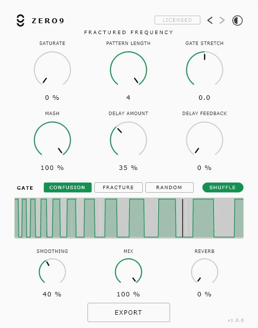 Fractured Frequency plugin interface