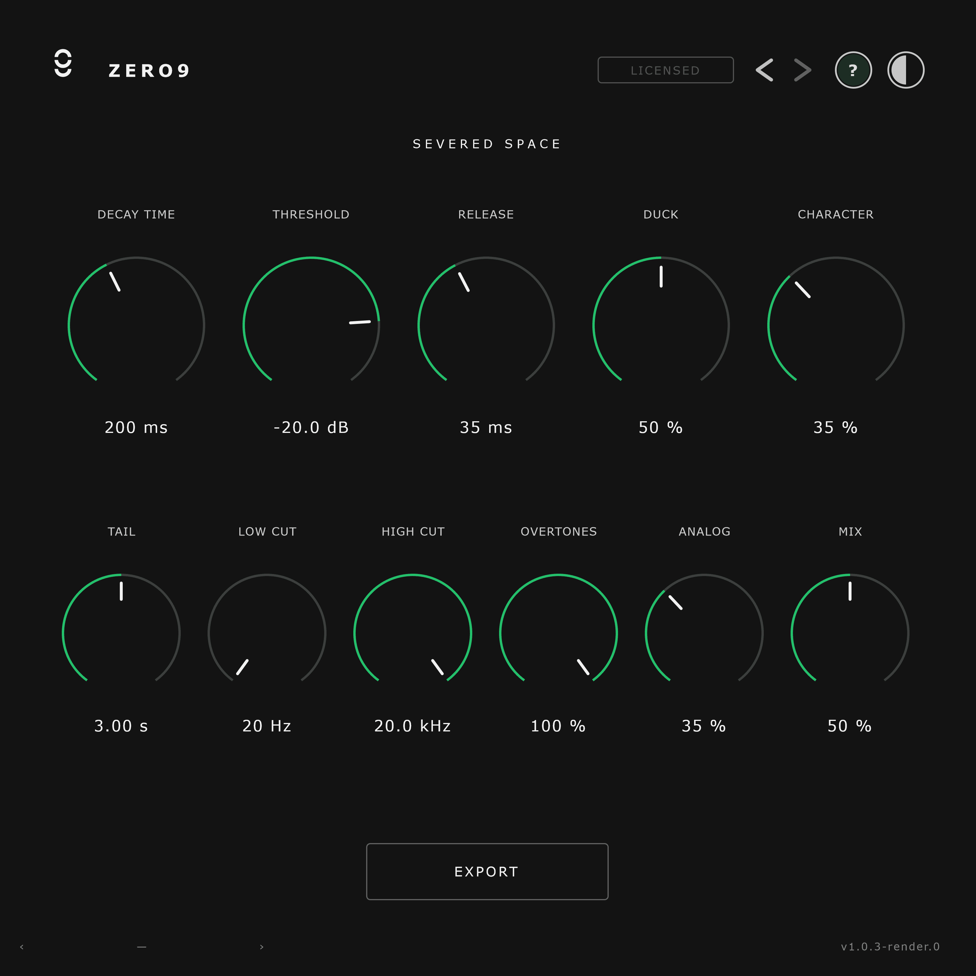 Severed Space plugin interface